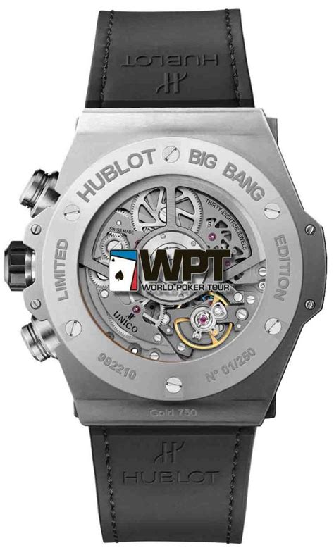 hublot poker tour limited edition.